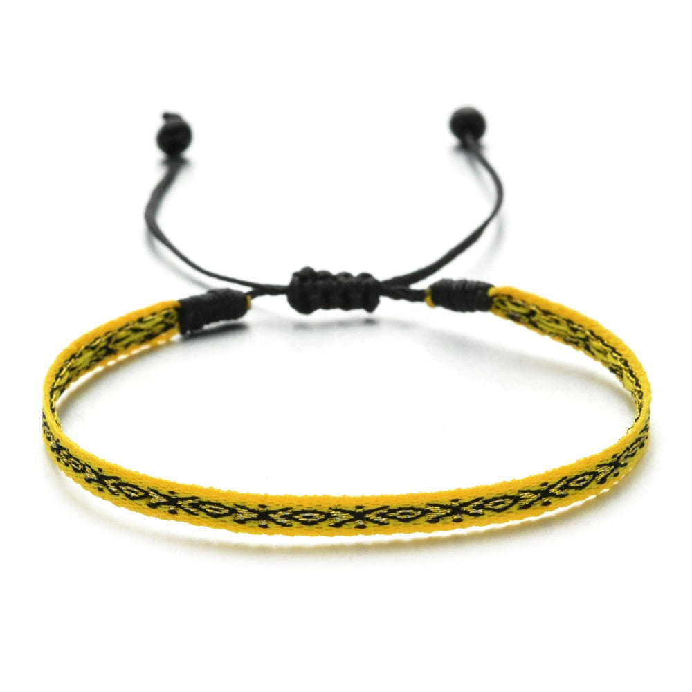 Lilly Woven Rope String Friendship Bracelets