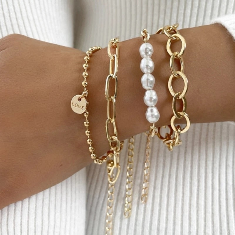 Chunky Charm Bangles