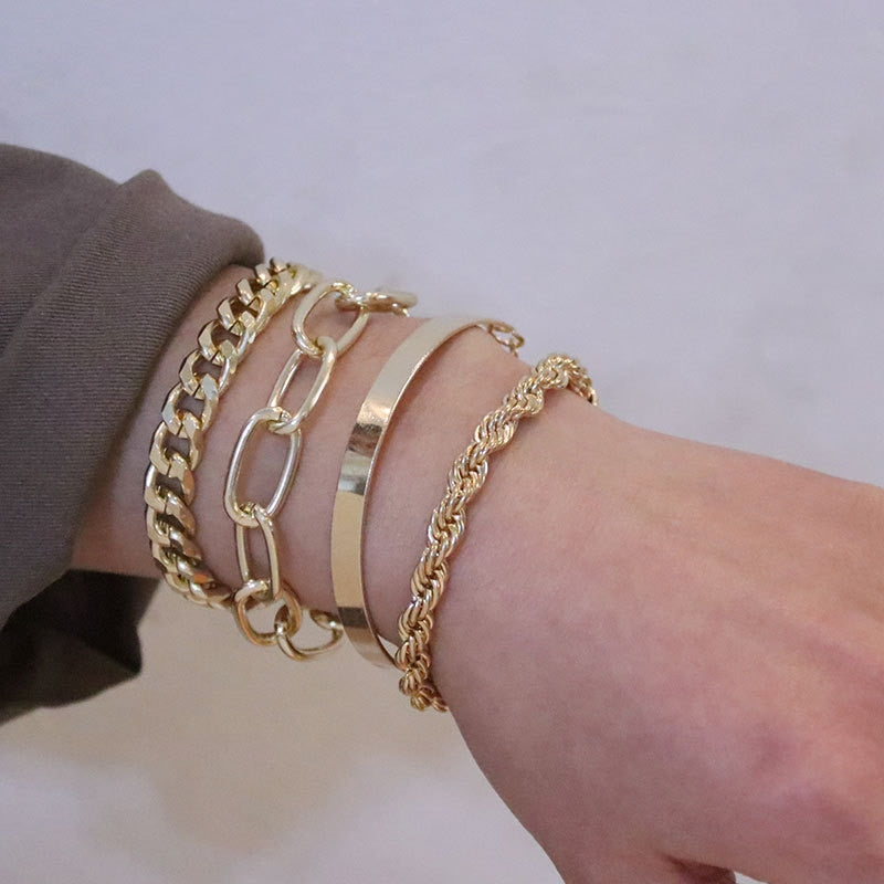 Chunky Charm Bangles