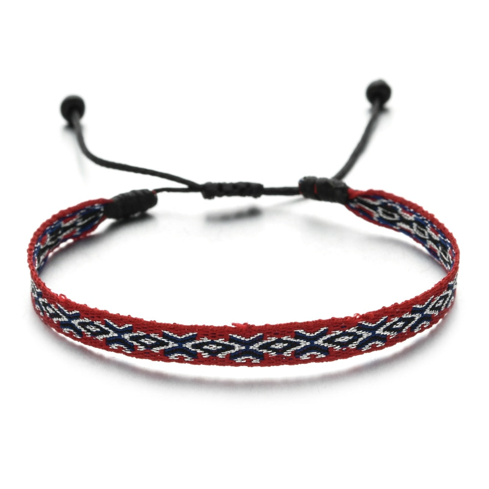 Lilly Woven Rope String Friendship Bracelets