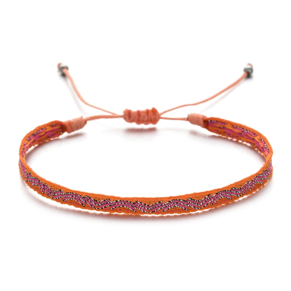 Lilly Woven Rope String Friendship Bracelets