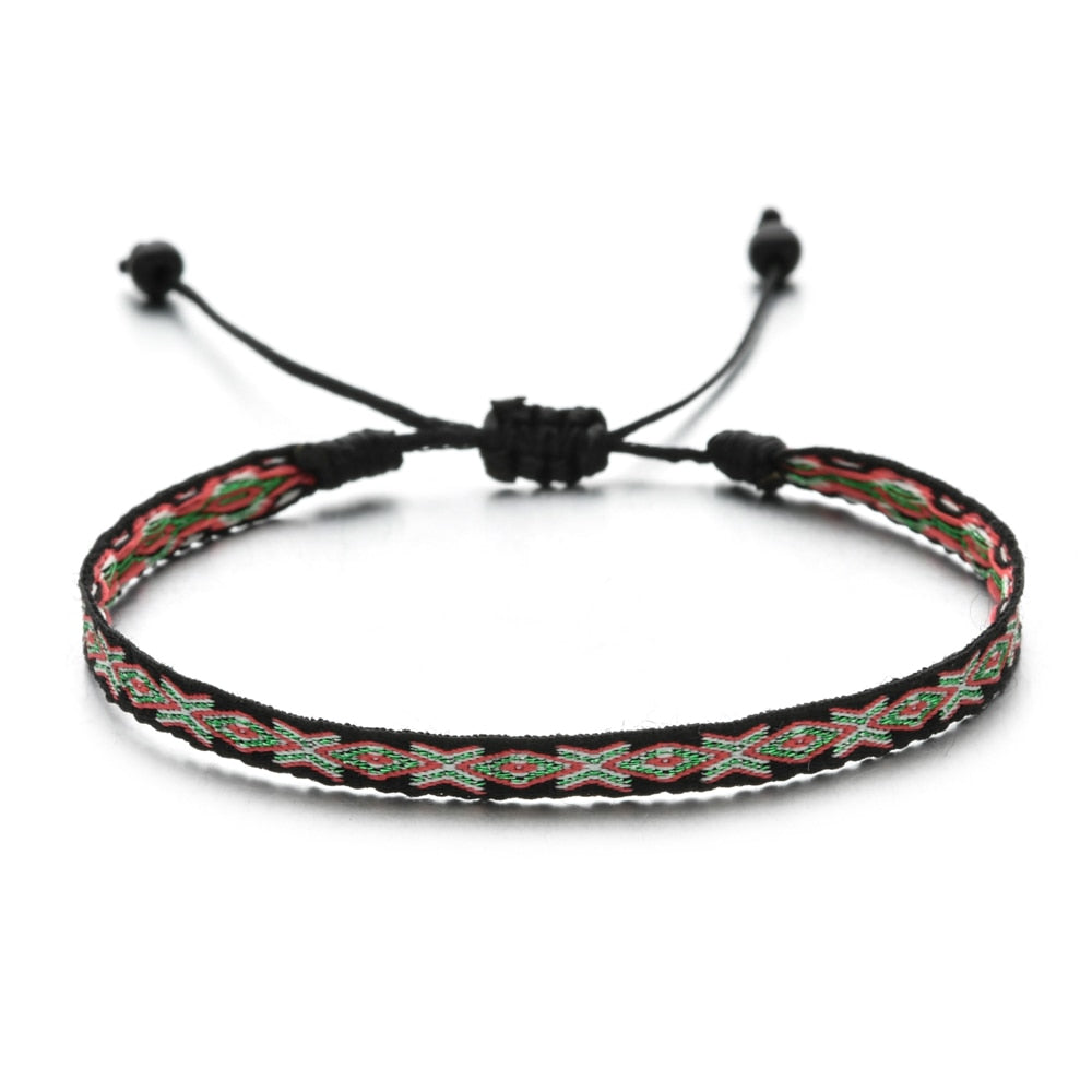 Lilly Woven Rope String Friendship Bracelets