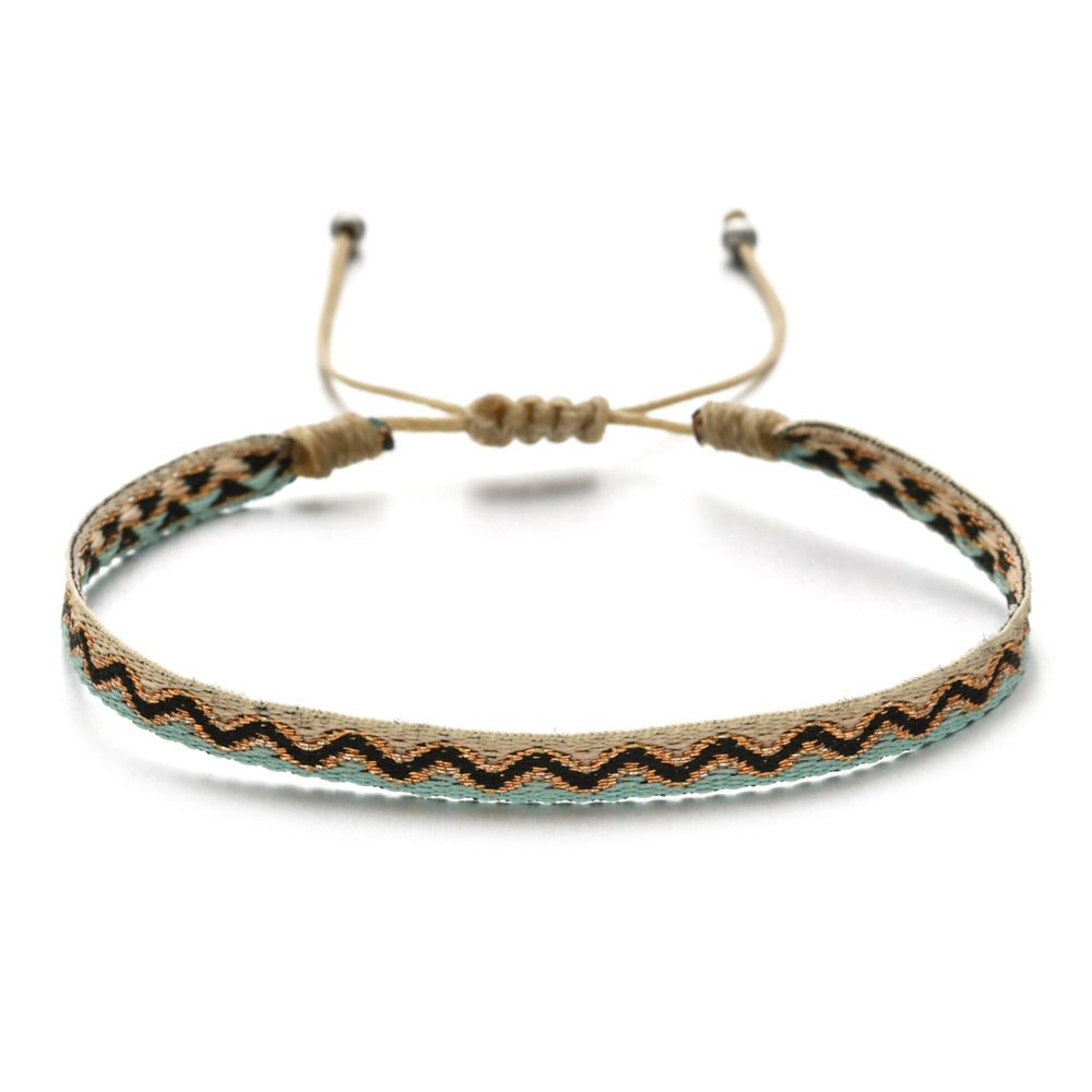 Lilly Woven Rope String Friendship Bracelets