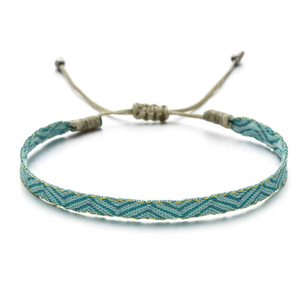 Lilly Woven Rope String Friendship Bracelets