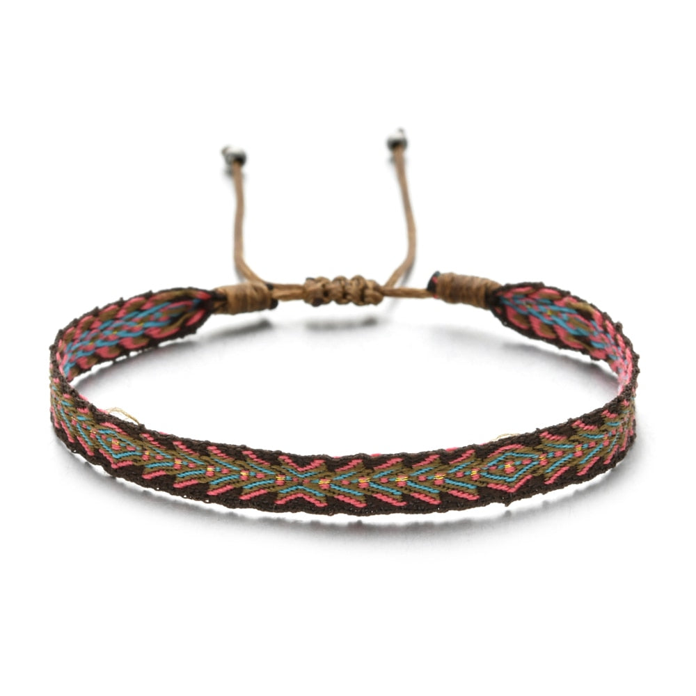 Lilly Woven Rope String Friendship Bracelets