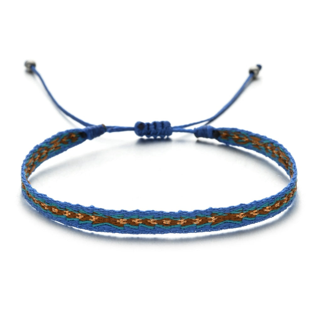 Lilly Woven Rope String Friendship Bracelets