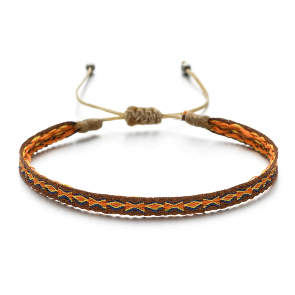 Lilly Woven Rope String Friendship Bracelets