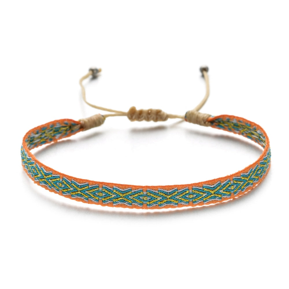 Lilly Woven Rope String Friendship Bracelets
