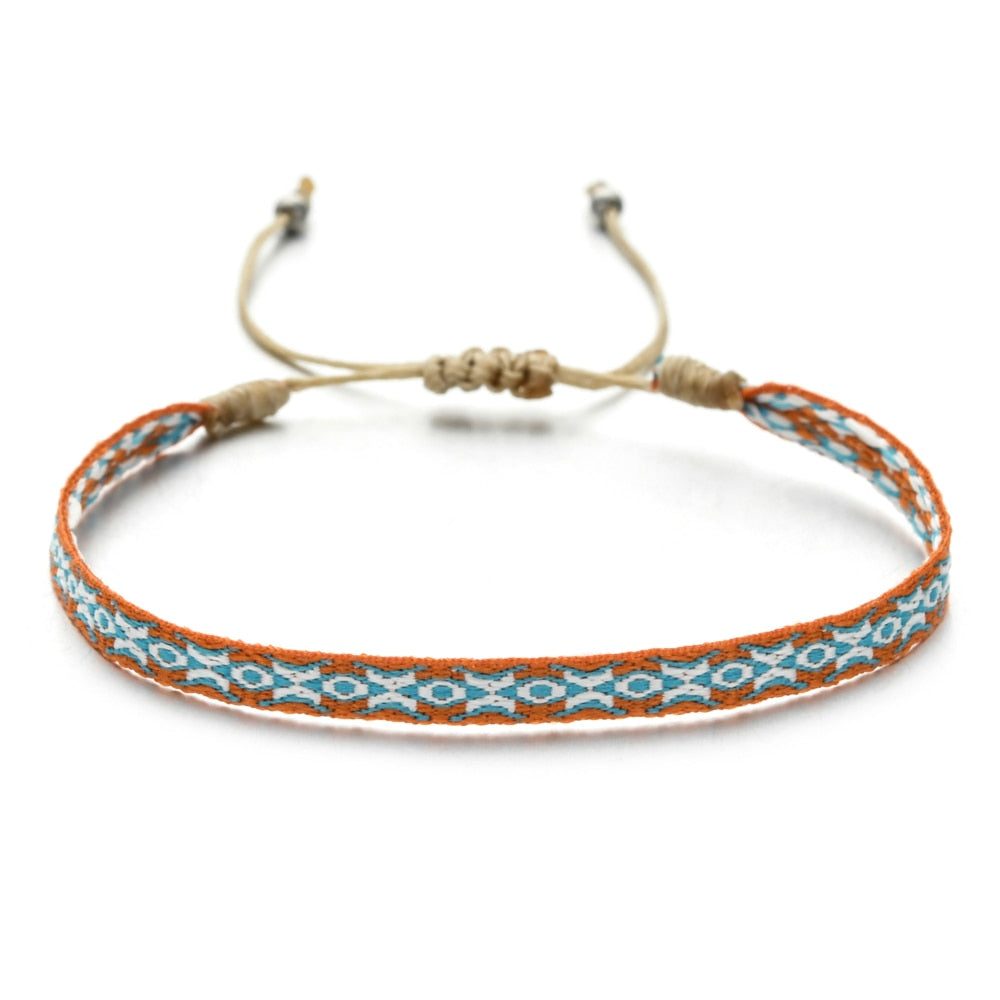 Lilly Woven Rope String Friendship Bracelets