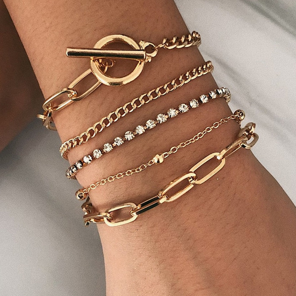 Chunky Charm Bangles