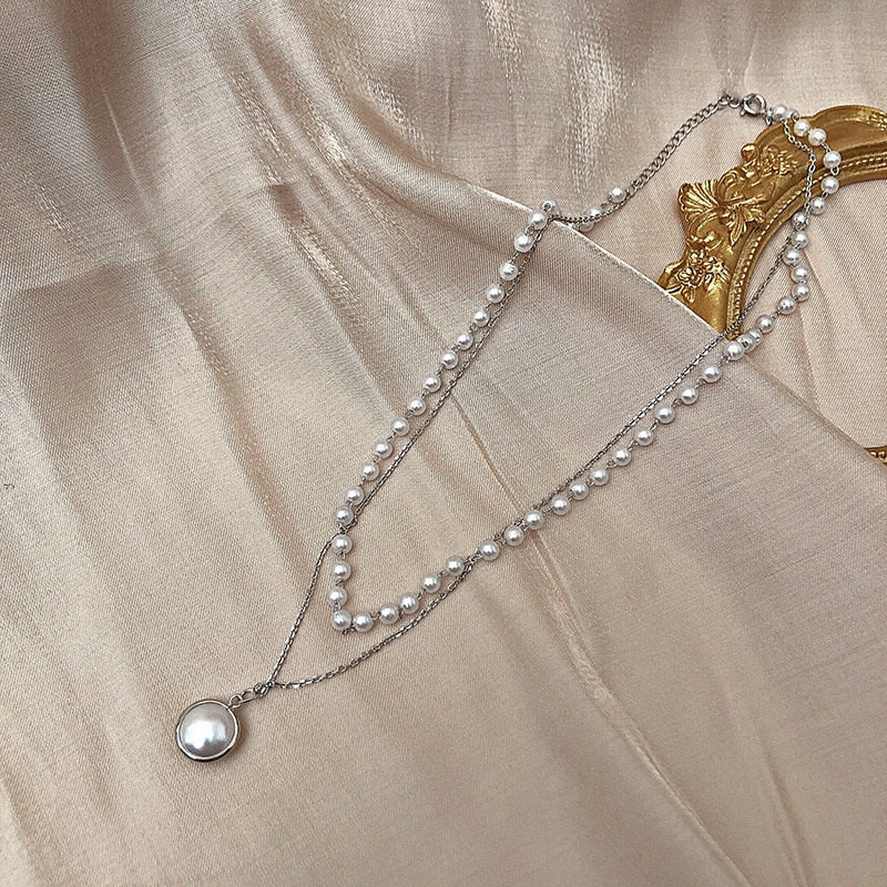 Layered Pendant Necklace Sets
