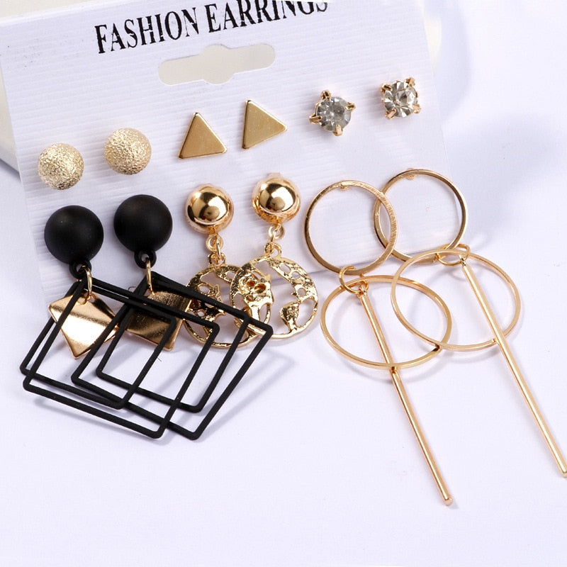 Gora Boho Tassel Pearl Earrings