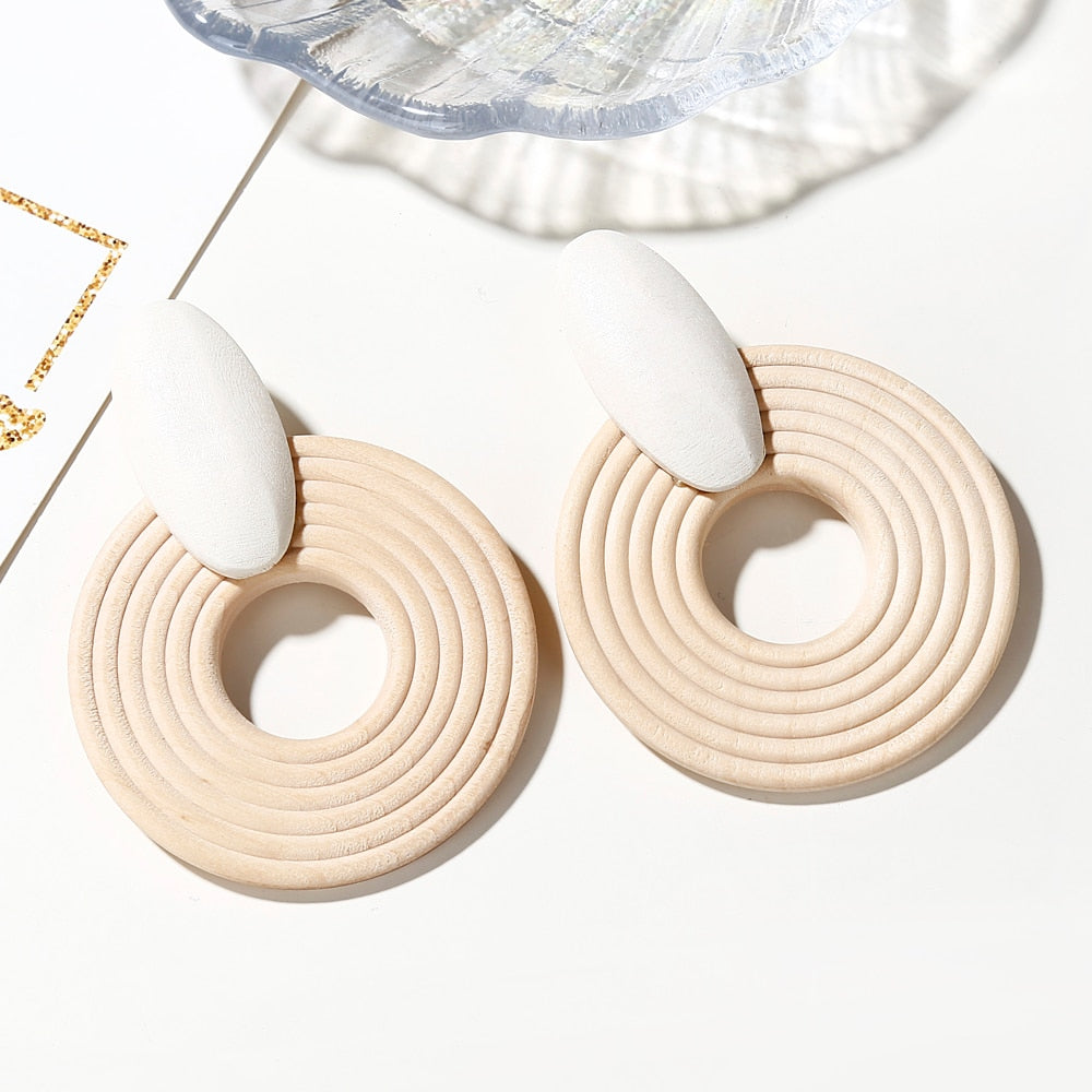 Rattan Earring Sets