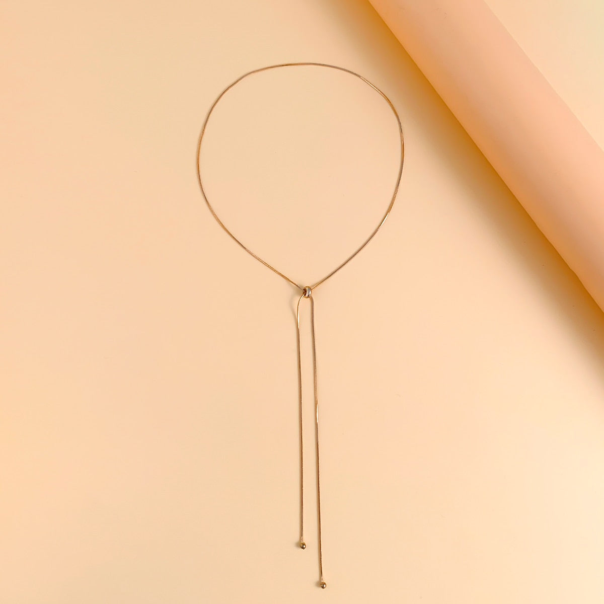 Hailey Chain Ball Pendant Necklace