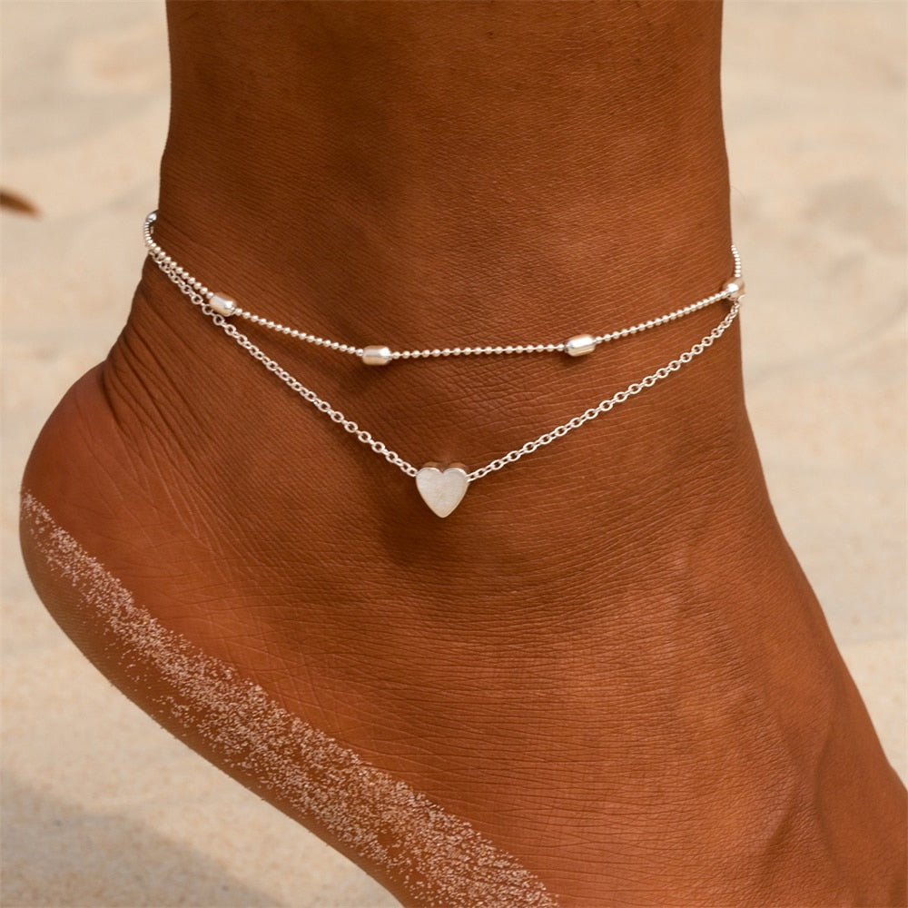 Emily's Various Anklet Sets