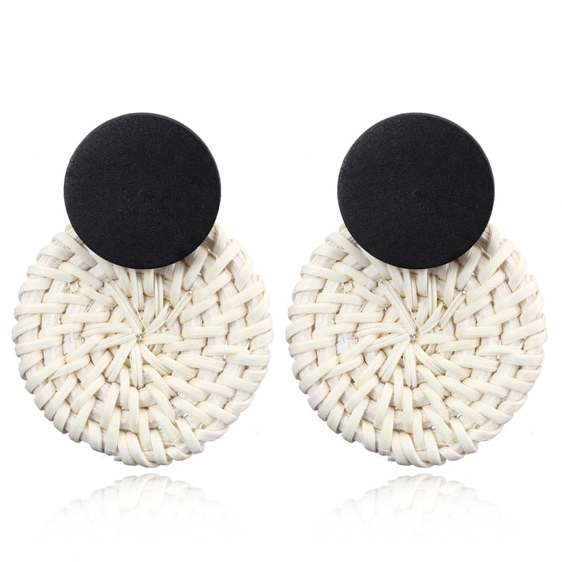 Rattan Earring Sets