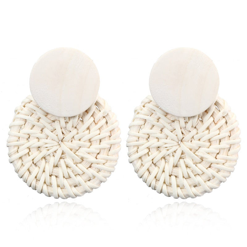 Variety Rattan Earring Sets