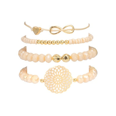 Claire Adjustable Beaded Bracelet Sets