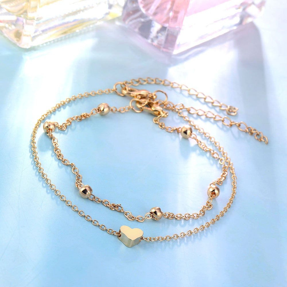 Emily's Various Anklet Sets