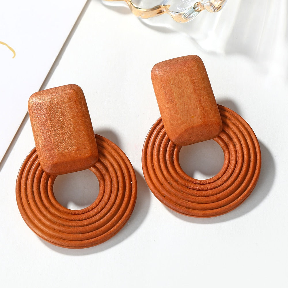 Rattan Earring Sets