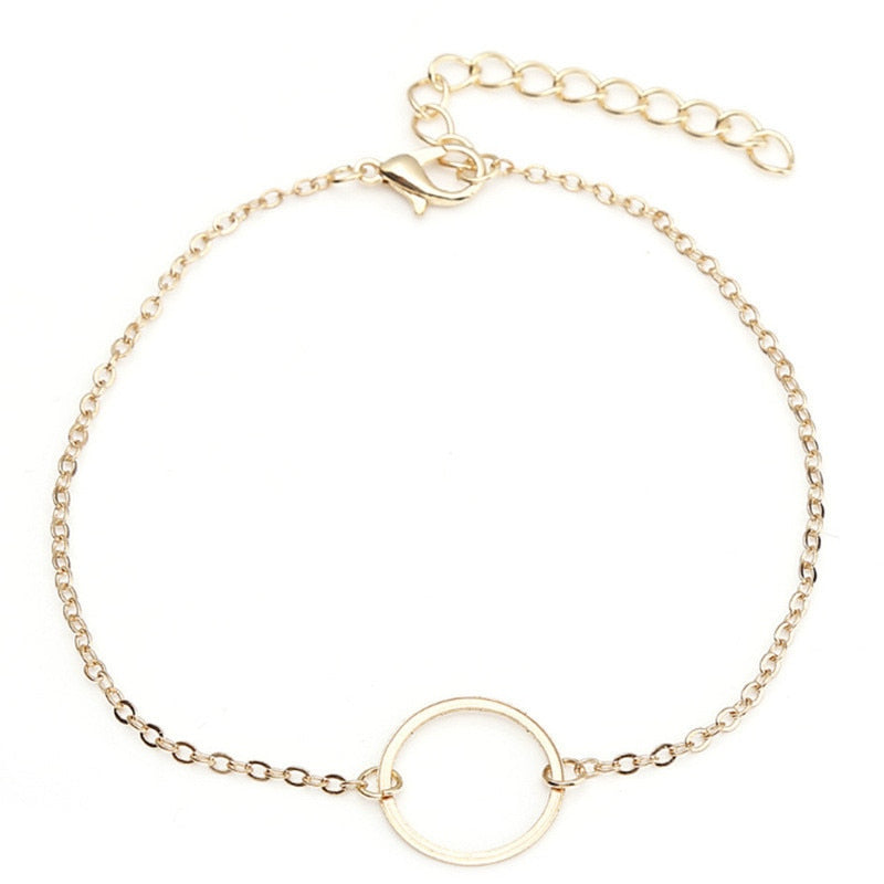 Trendy Circle Anklet