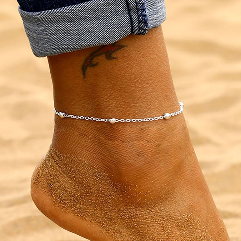 Emily's Various Anklet Sets