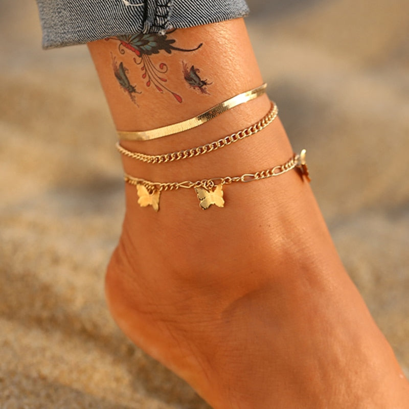 Fishtail Anklet and Various Sets