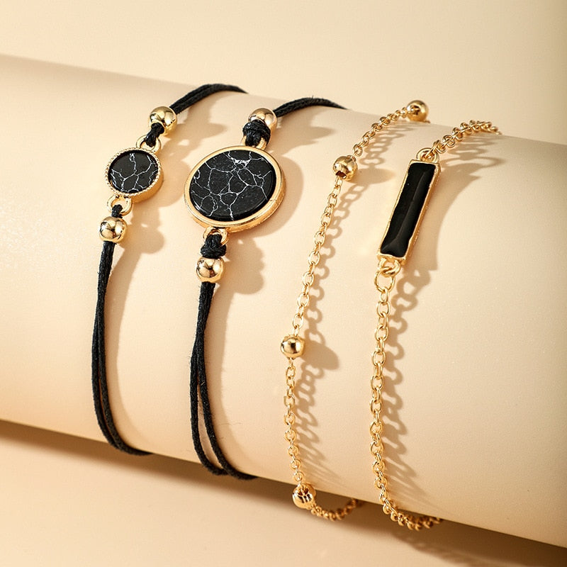 Claire Adjustable Beaded Bracelet Sets