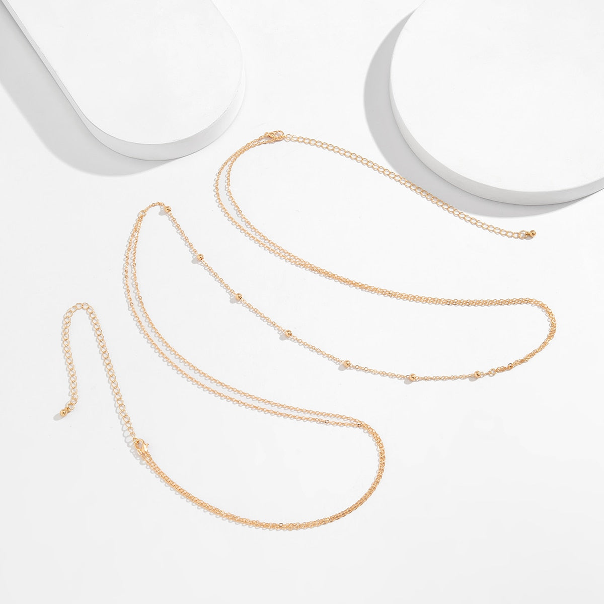Stunner Chest to Belly Body Chain Sets