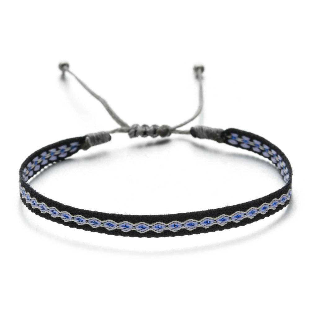 Lilly Woven Rope String Friendship Bracelets