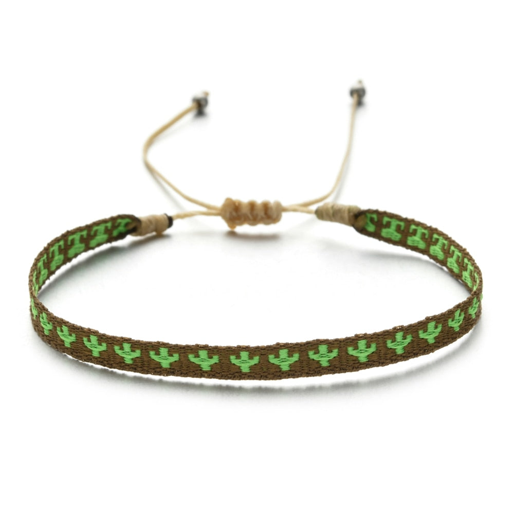 Lilly Woven Rope String Friendship Bracelets