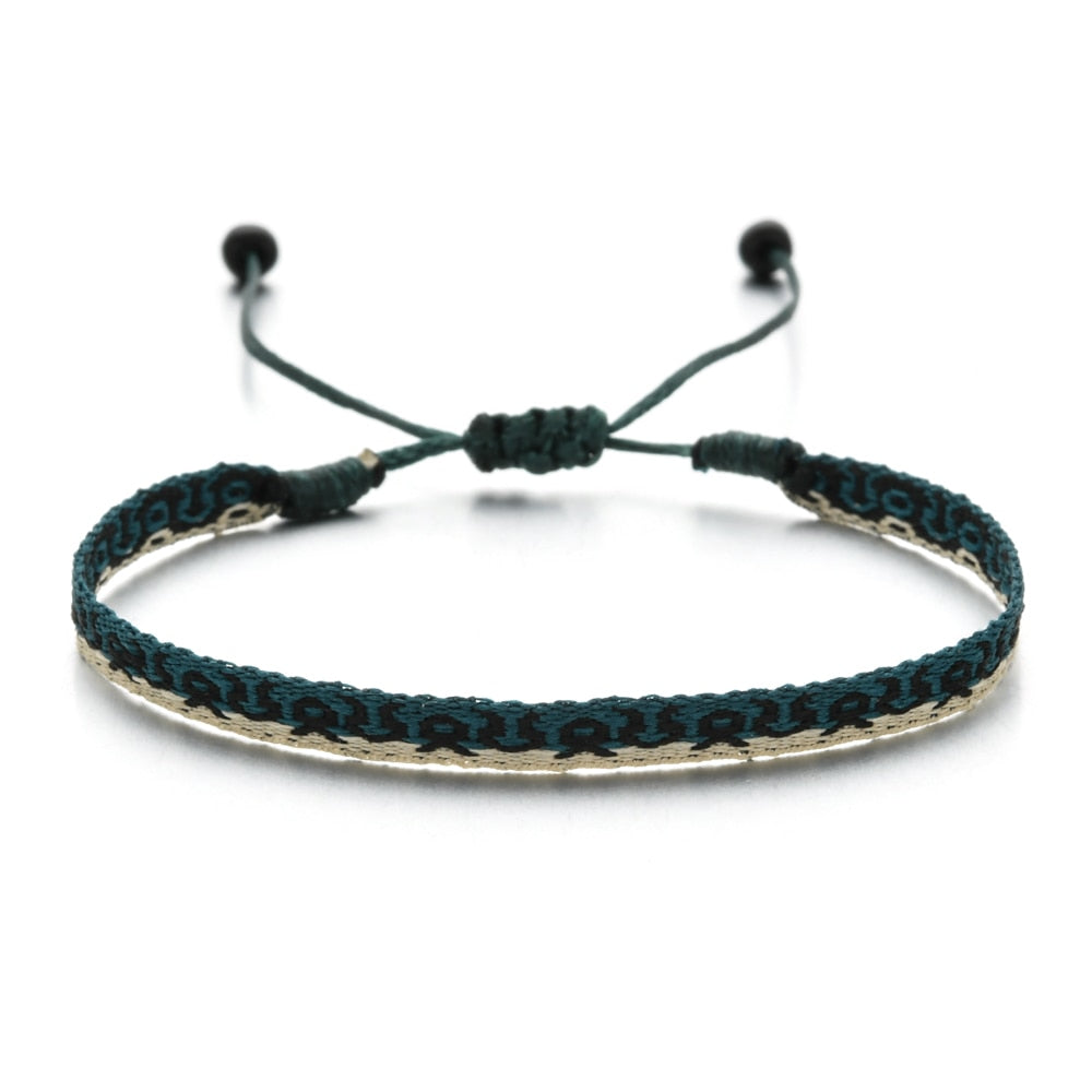 Lilly Woven Rope String Friendship Bracelets
