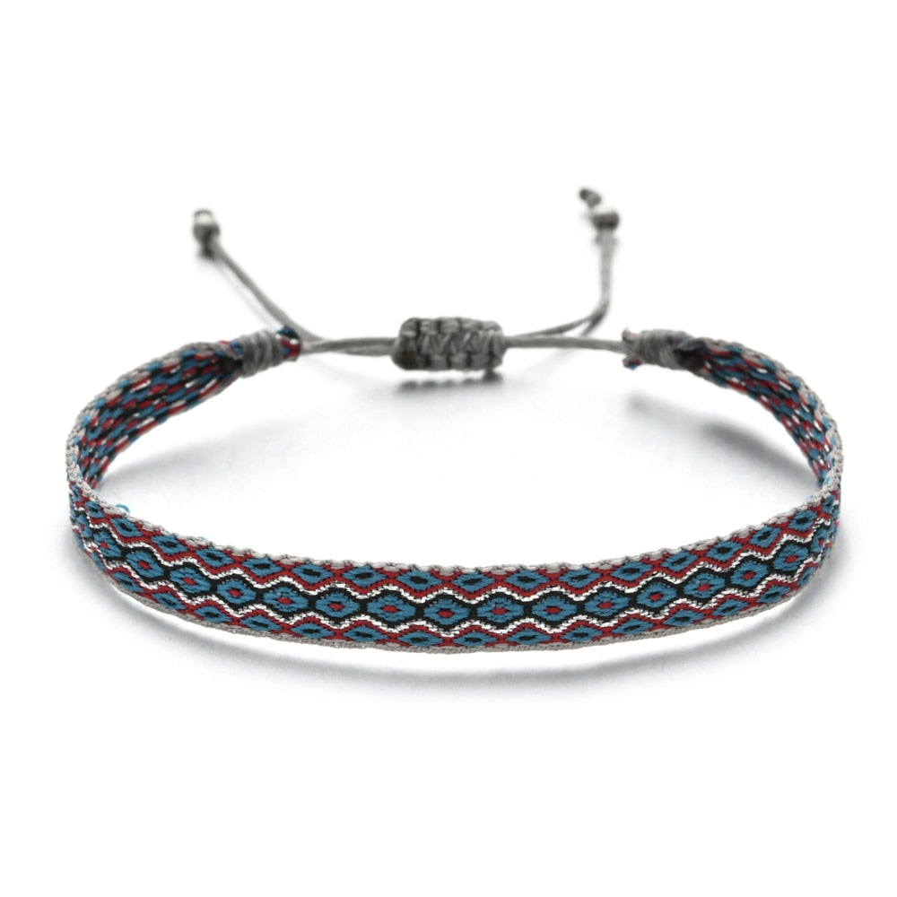 Lilly Woven Rope String Friendship Bracelets