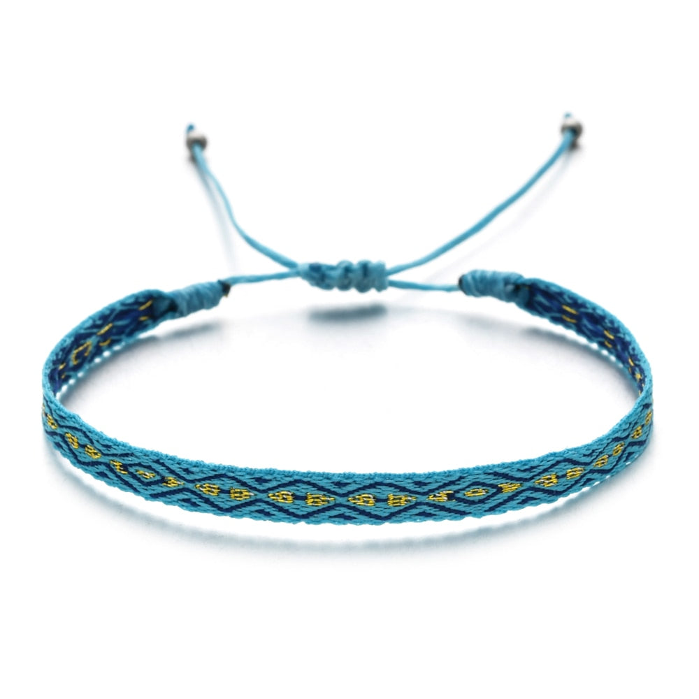 Lilly Woven Rope String Friendship Bracelets