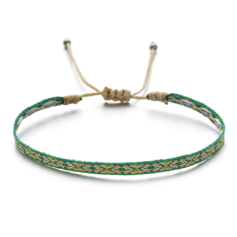 Lilly Woven Rope String Friendship Bracelets