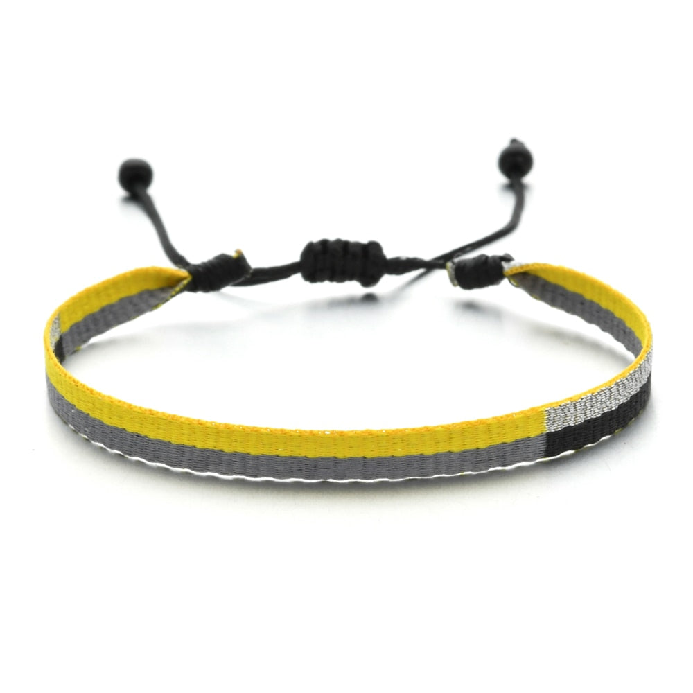 Lilly Woven Rope String Friendship Bracelets
