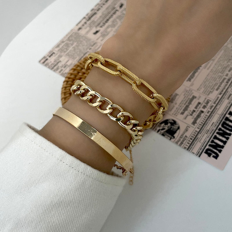 Chunky Charm Bangles