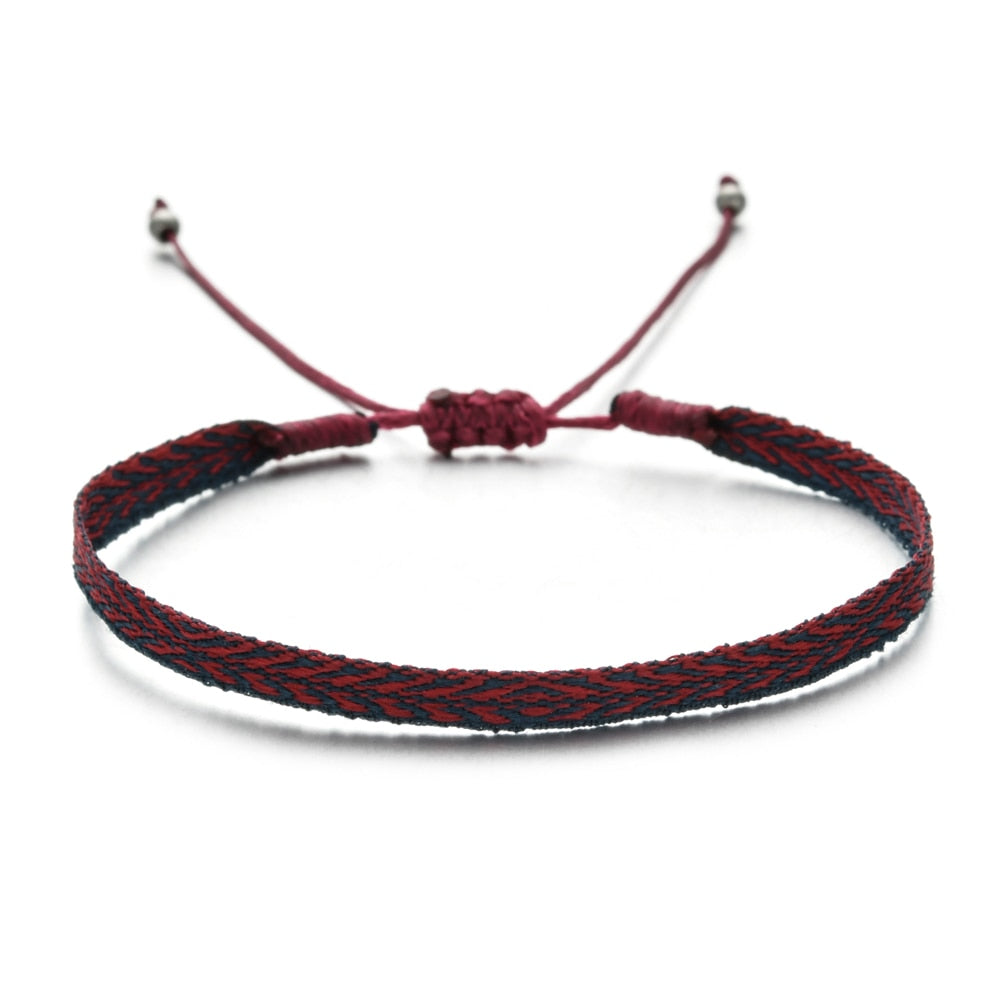 Lilly Woven Rope String Friendship Bracelets