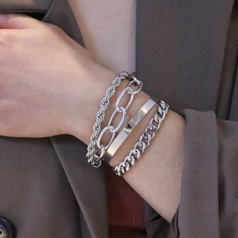 Chunky Charm Bangles