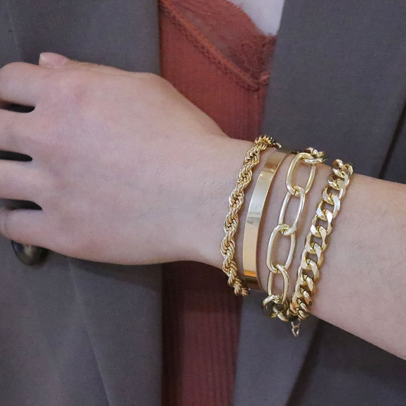 Chunky Charm Bangles