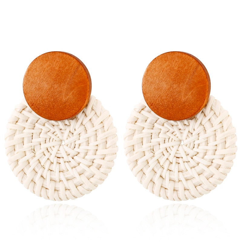 Variety Rattan Earring Sets
