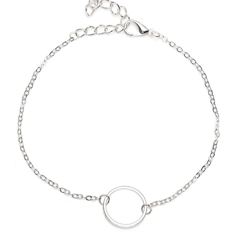Trendy Circle Anklet