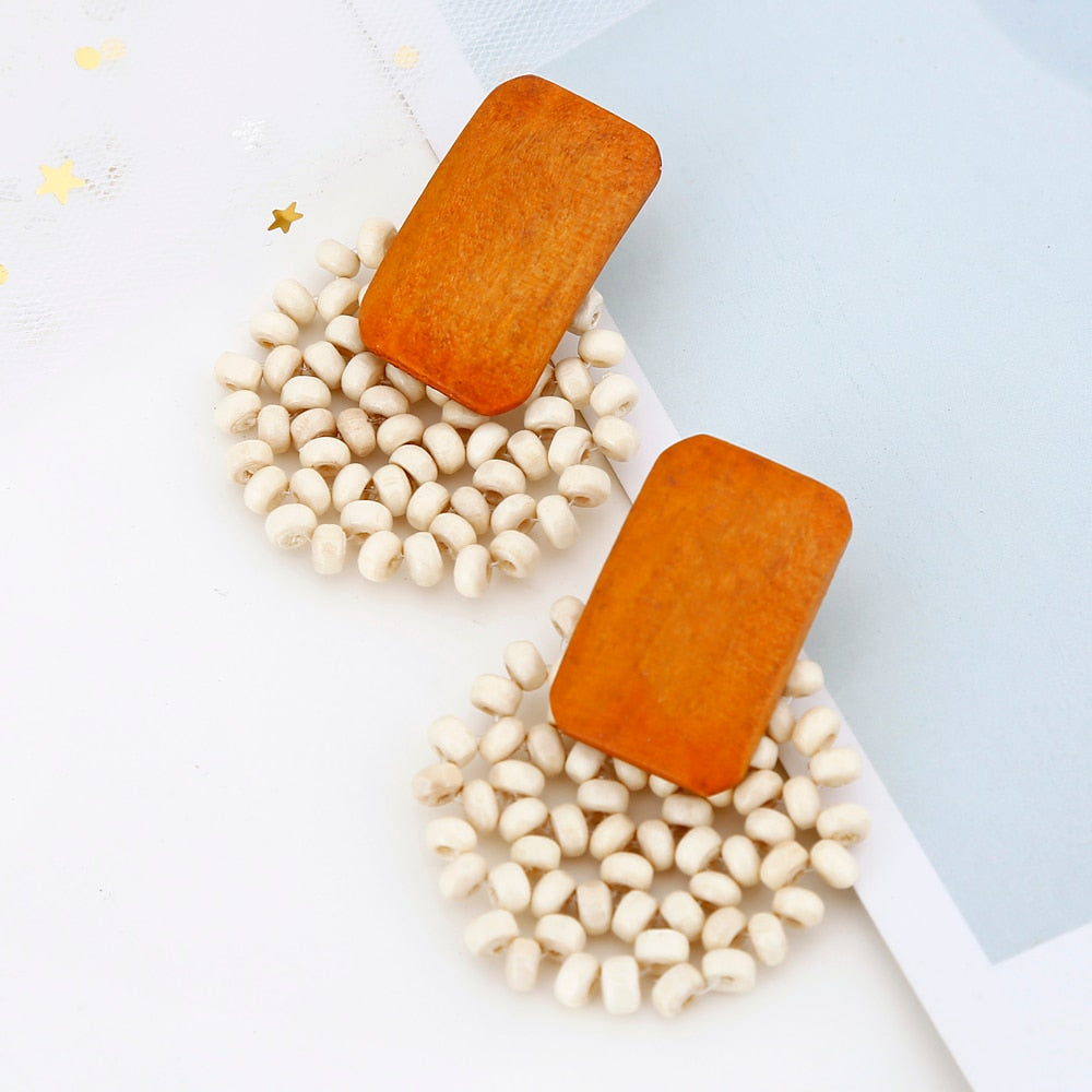 Rattan Earring Sets