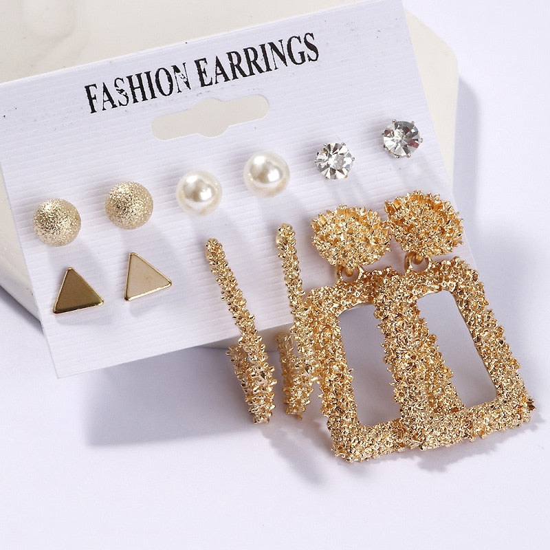 Gora Boho Tassel Pearl Earrings