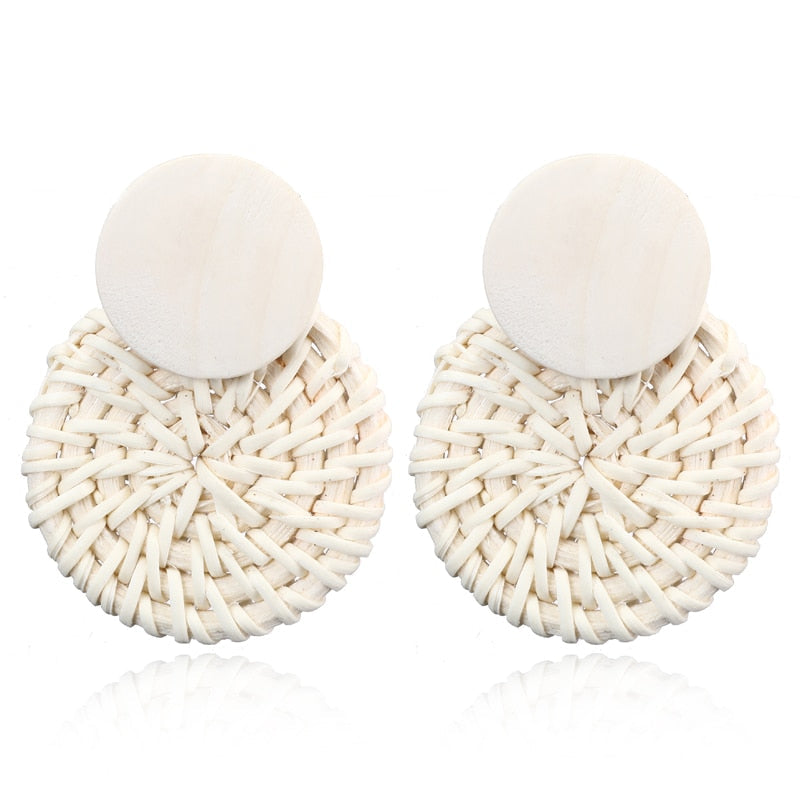 Rattan Earring Sets