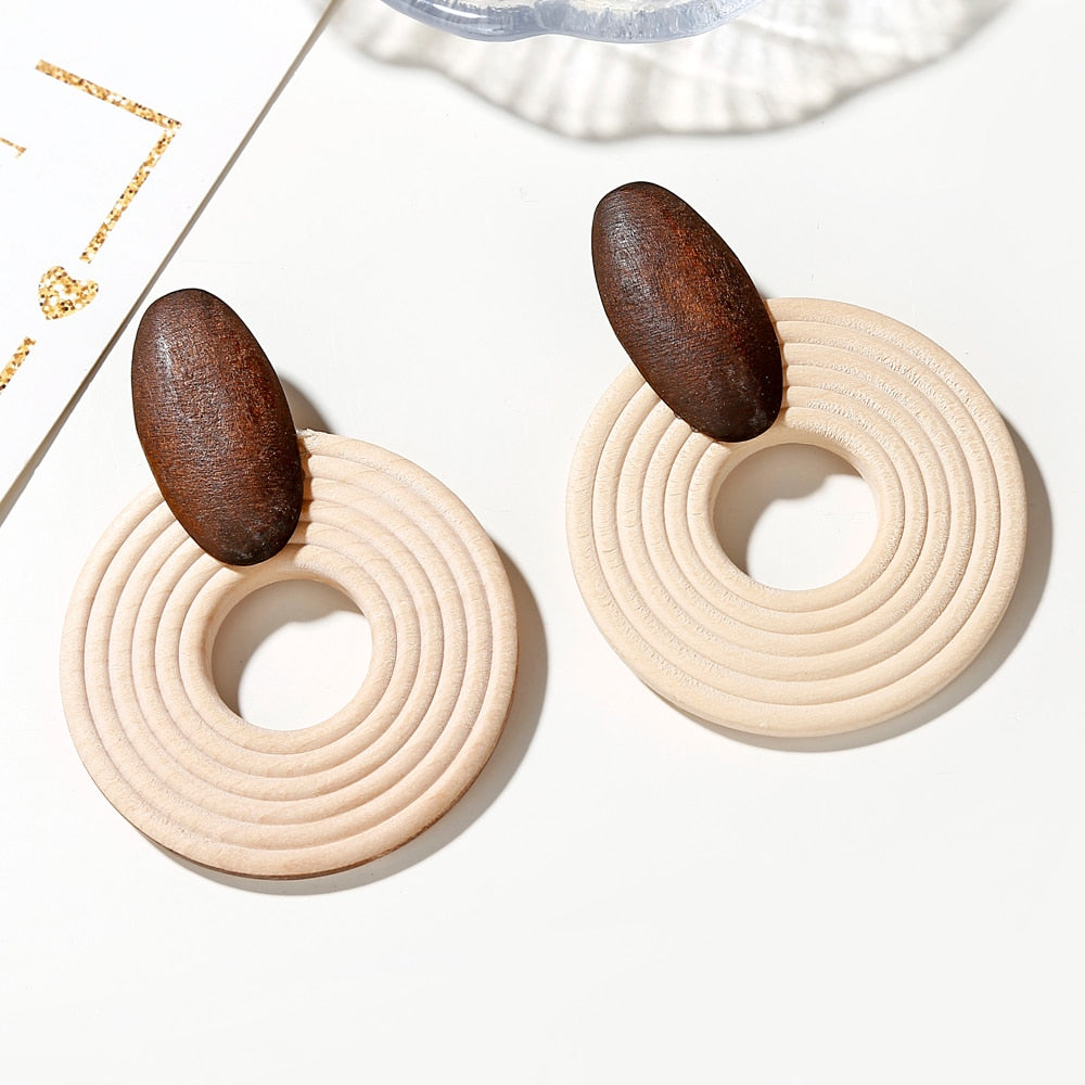 Rattan Earring Sets