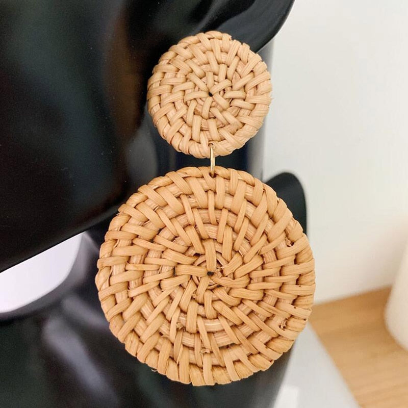 Rattan Earring Sets