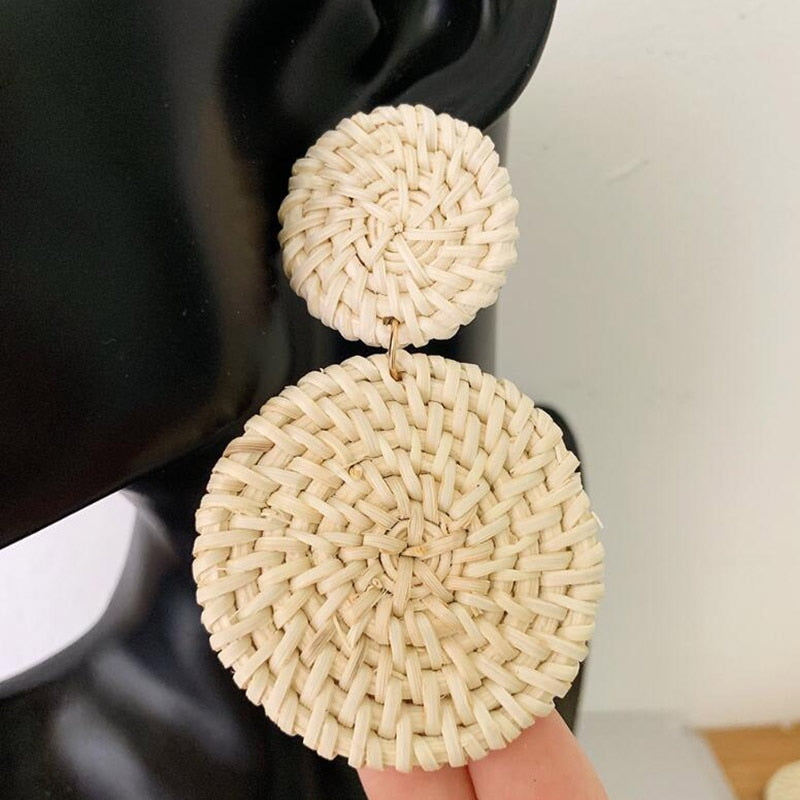 Rattan Earring Sets