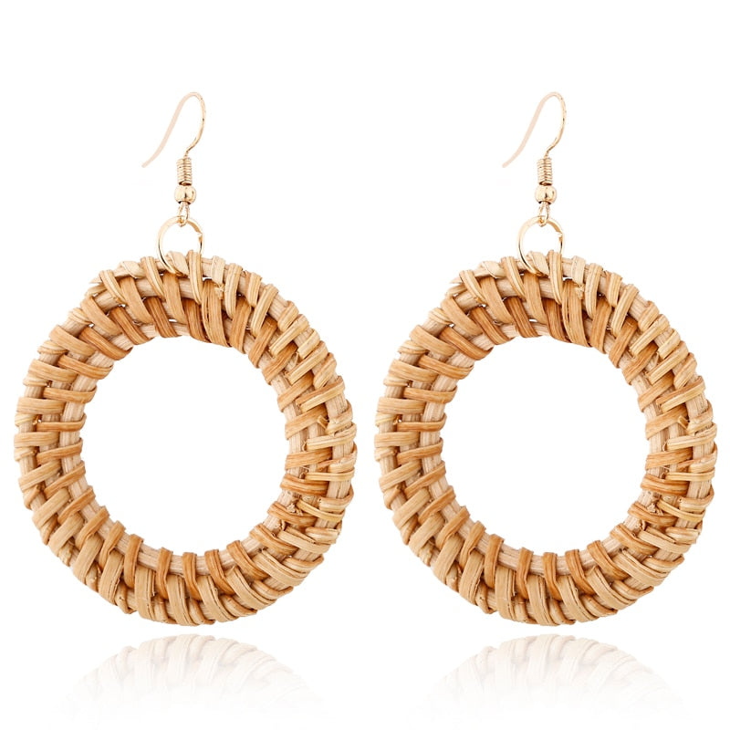 Rattan Earring Sets