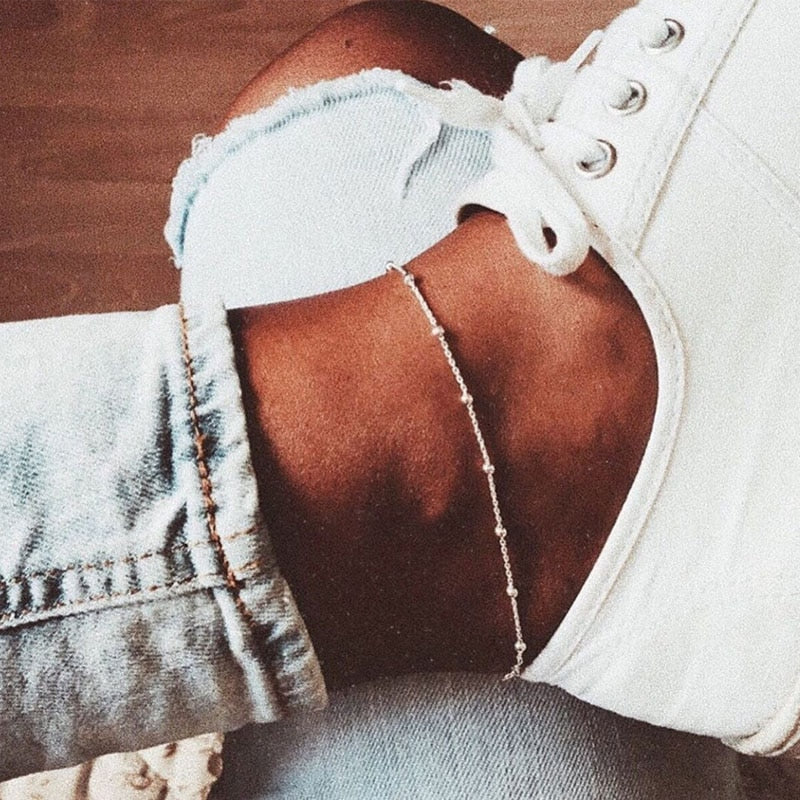 Emily's Various Anklet Sets
